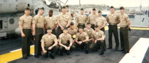 Image of the 2nd Force Reconnassiance Association. Marines who served in the 2nd Force Recon Company, FMFLANT