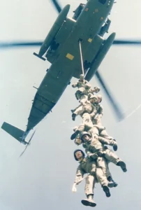 Image of the 2nd Force Reconnassiance Association. Marines who served in the 2nd Force Recon Company, FMFLANT